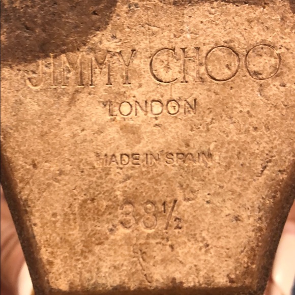 Beautiful denim wedge Jimmy Choos - Picture 4 of 4